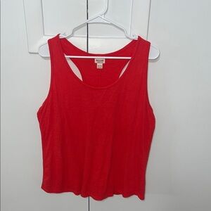 Mossimo Supply Co. Bold Red Tank Top